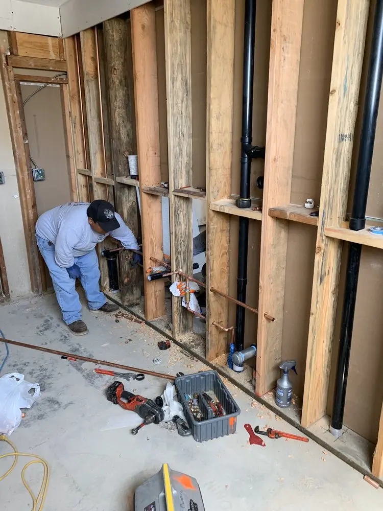 Commercial rough-in plumbing for Commercial Plumbing in Grand Prairie